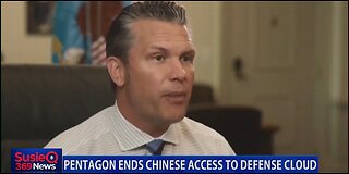 PENTAGON ENDS CHINESE ACCESS TO DEFENSE CLOUD