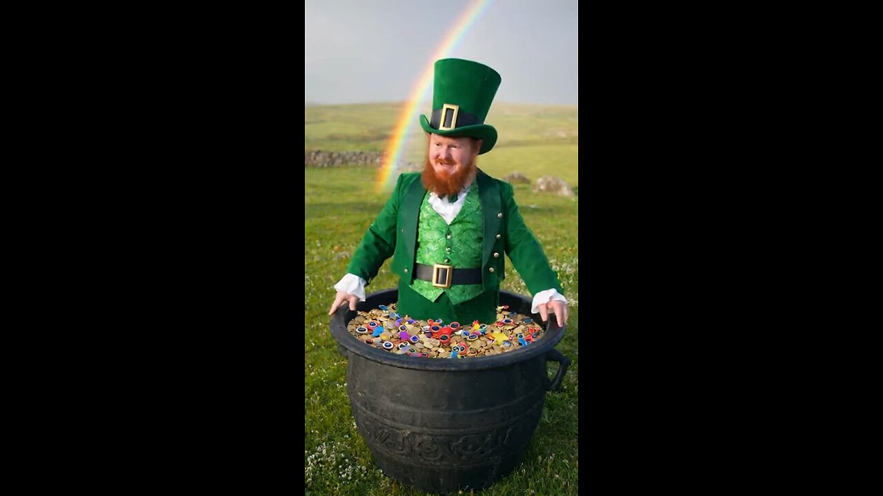The Pot of Fidget Spinners #SoraAI #AIVideo #FidgetSpinner #PotOfGold #LeprechaunLife