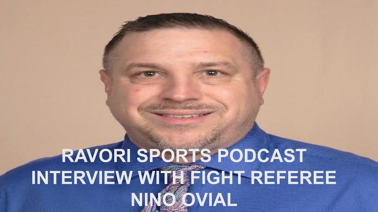 INTERVIEW WITH FIGHT REFEREE NINO OVIAL