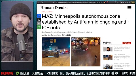 Democrats IGNITING CIVIL WAR, Minnesota Government ORGANIZING Insurrection Against Trump | Tim Pool