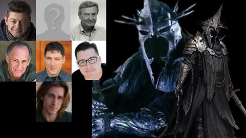 Animated Voice Comparison- Witch King (Lord of the Rings)