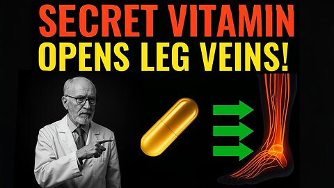 Seniors: This Vitamin MELTS Blood Clots and SAVES Your Legs! (You Might Have It at Home)