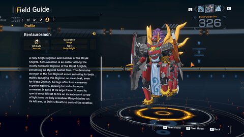 kentaurosmon all digivolution/de-digivolution/profile Digimon Story Time Stranger