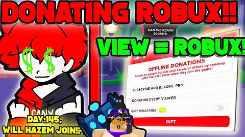 🔴 LIVE PLS DONATE 🔴 _ 🤑 DONATING ROBUX to VIEWERS 🤑 _🎉250+ ROBUX Giveaway🎉_ 💬 TTS GIFTS 💬