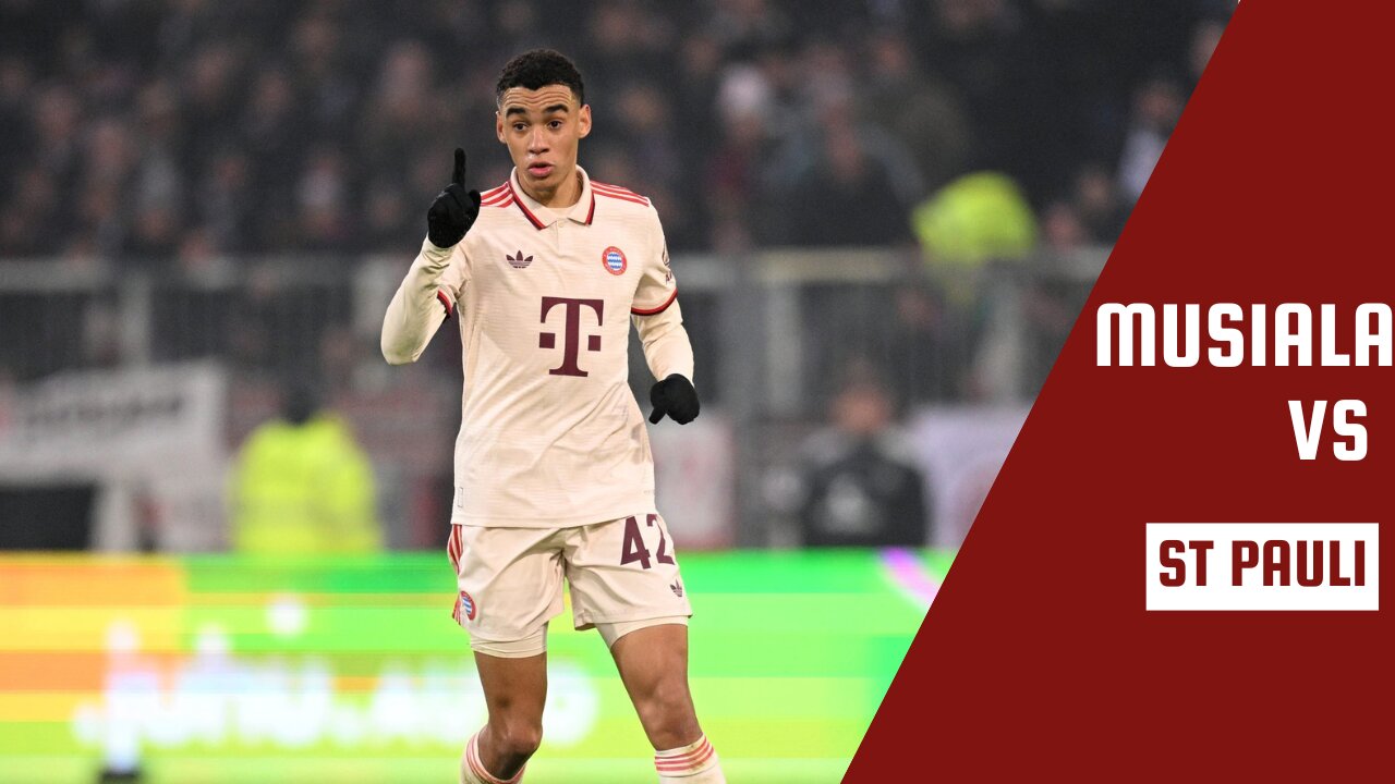 ⚽ Musiala Strikes Again! Scores Third Goal vs St. Pauli | Bundesliga LIVE 🔥