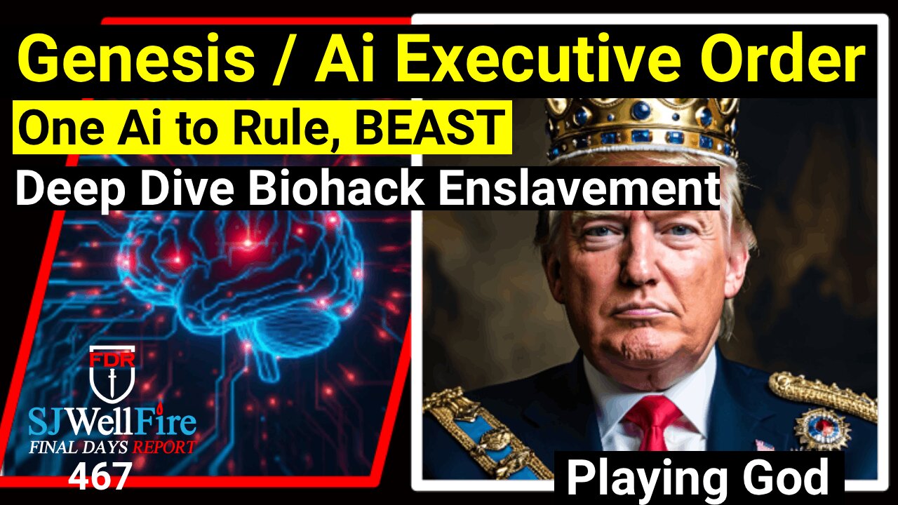 Trump’s AI Executive Order, Genesis Mission | One Ai to Rule the World | DNA Bio Hacking