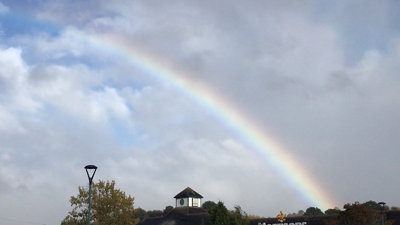 Wales rainbow 5:55 pm 30/08/2025