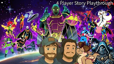 Marvel Cosmic Invasion |4 Player Story Playthrough with The Company Boyz (VOD)