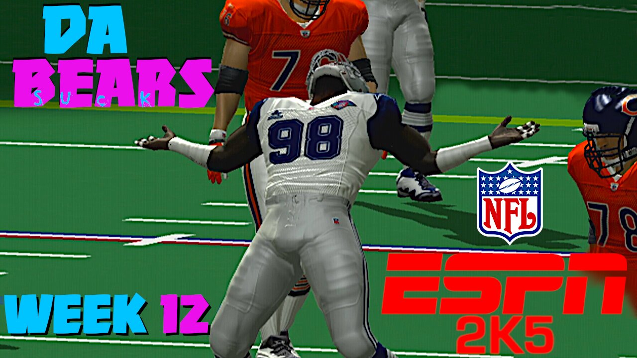NFL 2K5 | Bears v Cowboys | Week 12 | Franchise