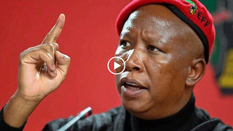 JULIUS MALEMA - Singing Shoot the Boer, the Farmer