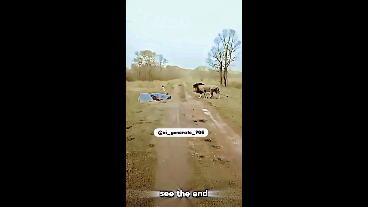 ai janrete lion ko tpka diya ek fuskar ne snake 🐍 #tranding #viral #trandingrumble