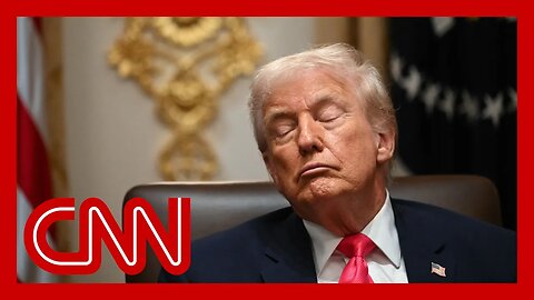 Trump called his predecessor 'Sleepy Joe.' Now, he appears to be dozing off in meetings