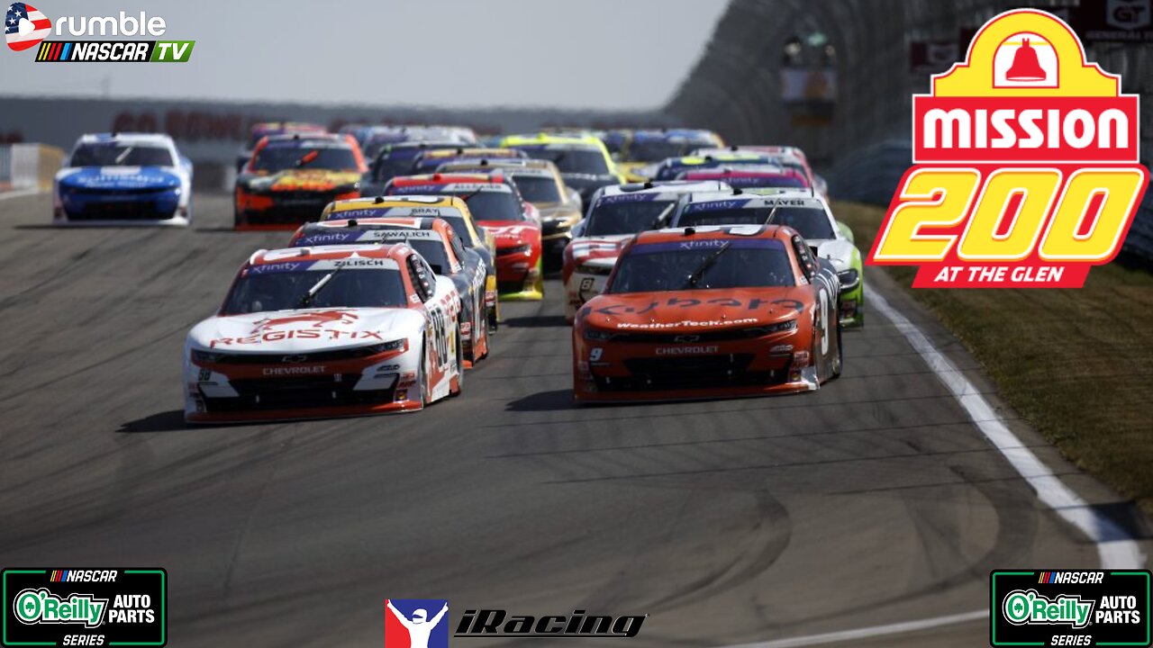 🏁SATURDAY DOUBLE FEATURE: iRacing Oval/Dirt + CUP SERIES PRAC/ QUAL + Mission 200 at Watkins Glen LIVE!🏁