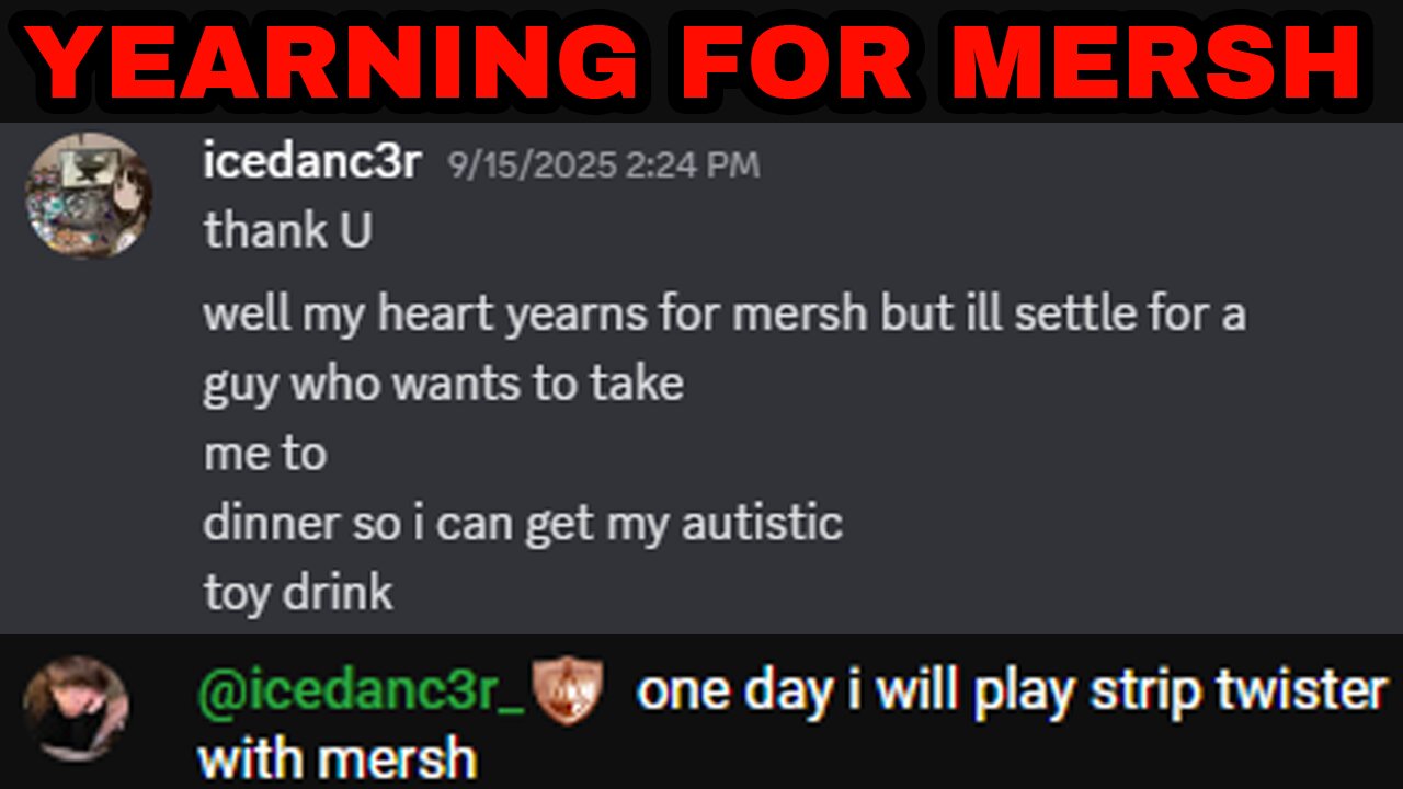 ETHAN RALPH'S BPD GF YEARNS FOR MERSH BUT SETTLED FOR RALPH