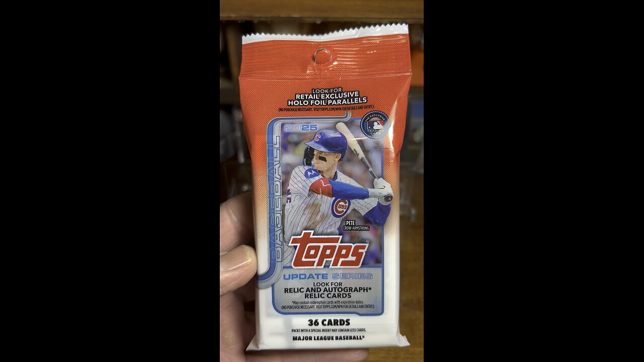 2025 #Topps Update #packopening #baseballcards #fatpack #newyear2025