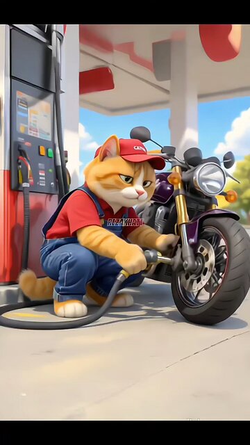 Why does a cat appear?