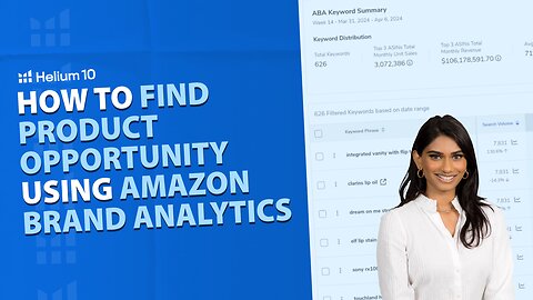 How To Find Product Opportunity Using Amazon Brand Analytics | Black Box Pro Training