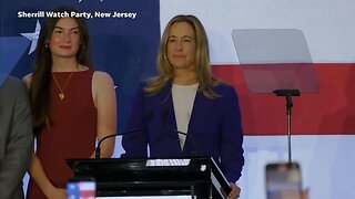 Mikie Sherrill speech celebrates winning 2025 New Jersey election for governor - November 5, 2025