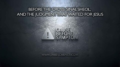 Before the Cross: Sinai, Sheol, and the Judgment That Waited for Jesus