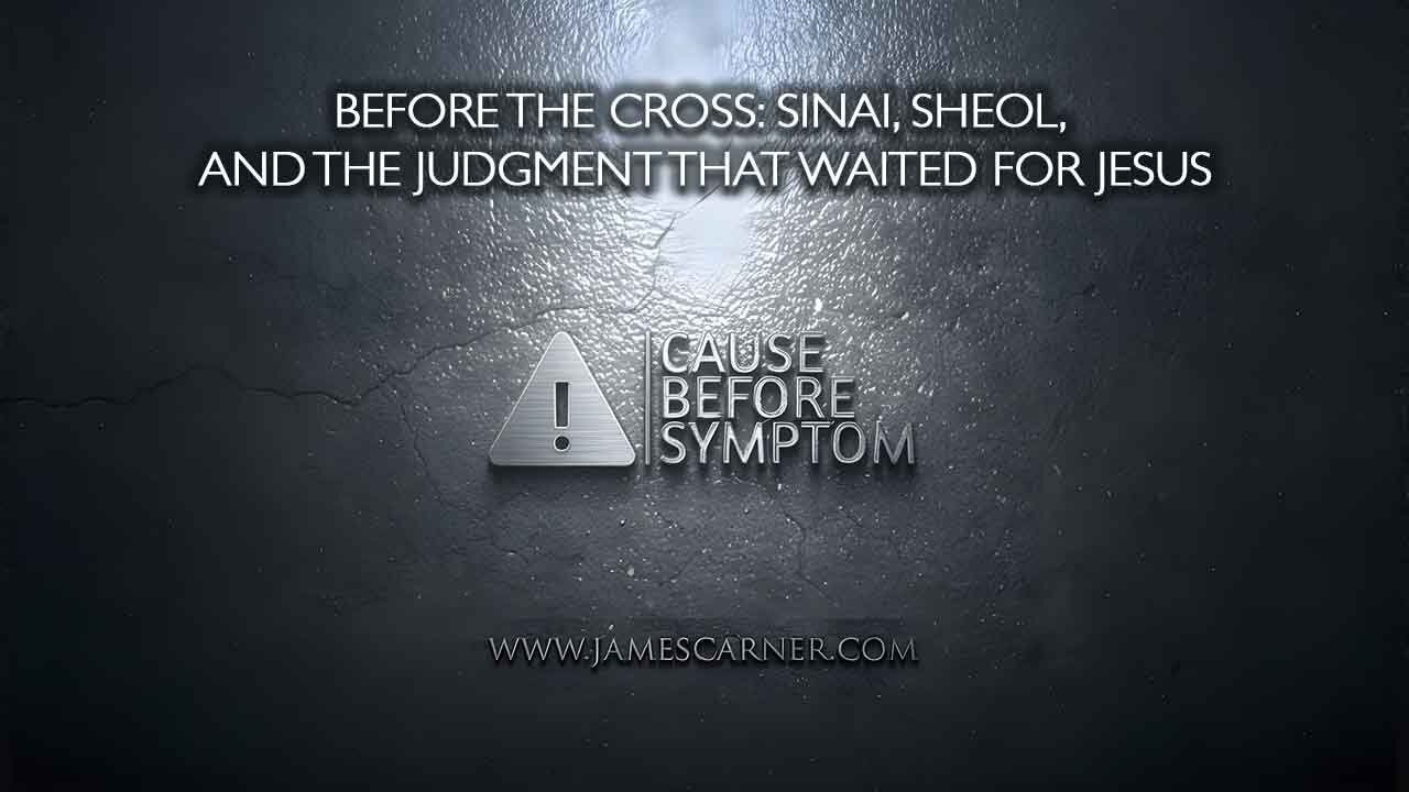 Before the Cross: Sinai, Sheol, and the Judgment That Waited for Jesus