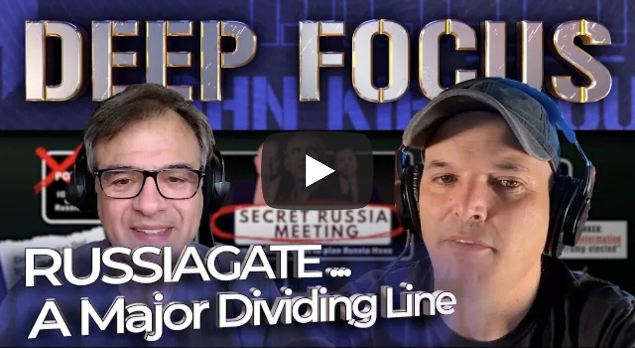 Matt Taibbi ~ RUSSIAGATE - A Major Dividing Line