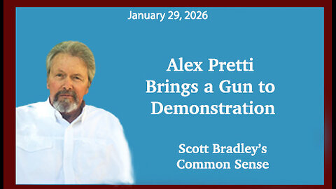 Alex Pretti Brings a Gun to a Demonstration