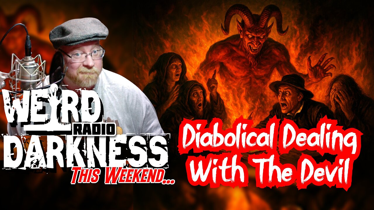 “DIABOLICAL DEALINGS WITH THE DEVIL” #WeirdDarknessRadio WEEK OF APR 27, 2025
