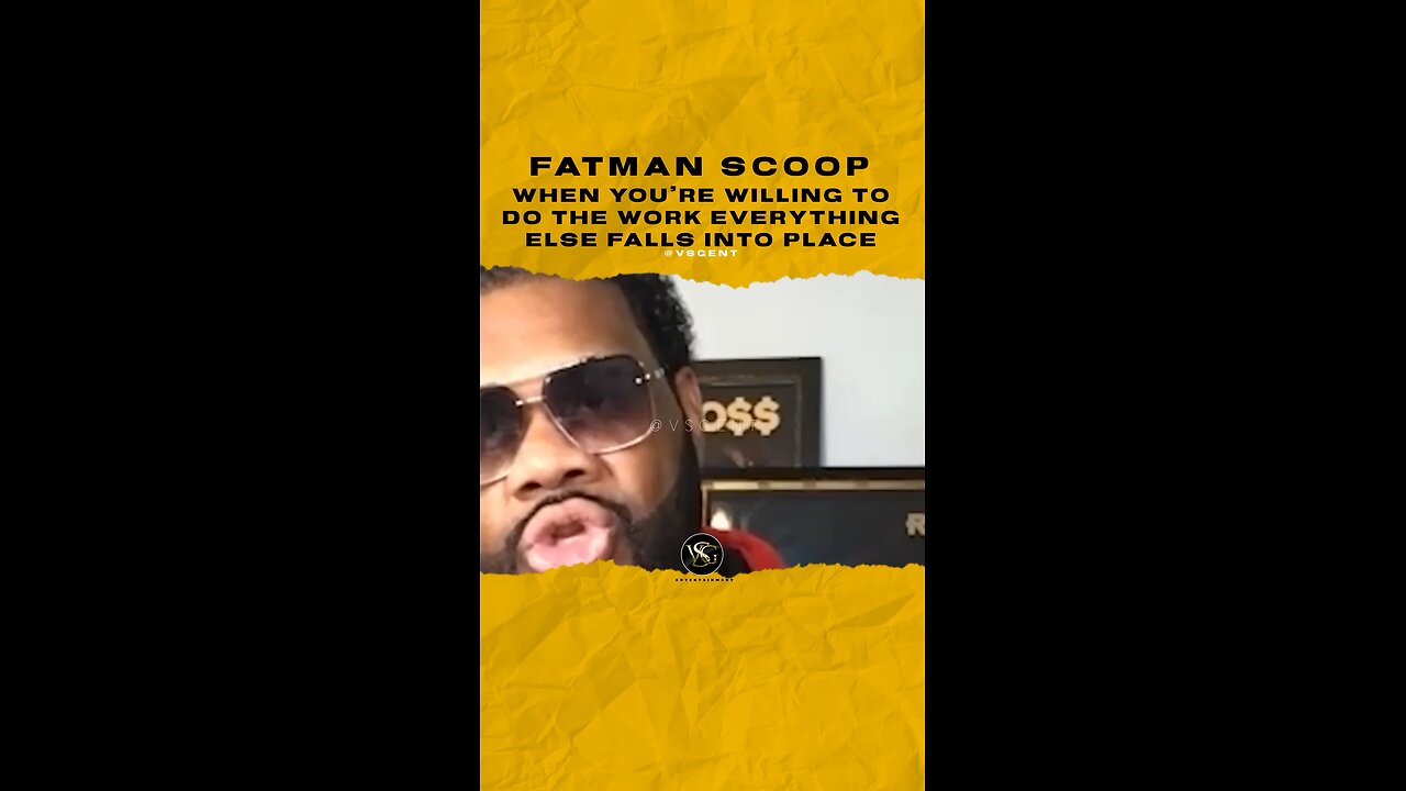 @fatmanscoop When you’re willing to do the work everything else falls into place