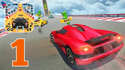 Car Racing Mega Ramps Stunt 3D - Gameplay Walkthrough | Part 1 (Android)