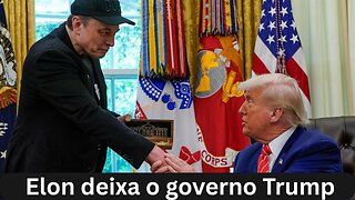 Elon Musk dá até logo ao governo Trump