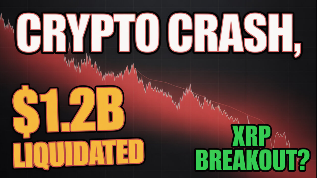 URGENT: $1.2B Crypto Liquidation – XRP About to EXPLODE? Bitcoin Analysis