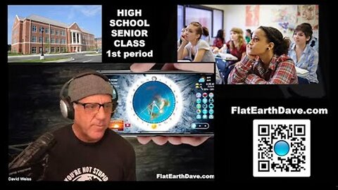 [Flat Earth Dave Interviews 2] High School Senior Class - Period 1 of 3 - Flat Earth Lesson [Sep 9, 2024]