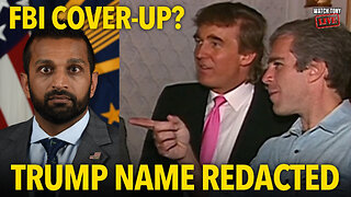FBI REDACTED Trump’s Name From Epstein Files—Why? | The Tony Michaels Podcast #961