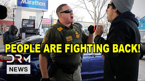 ICE Agents SURROUNDED by Furious Crowd - After Stopping Man in Minneapolis