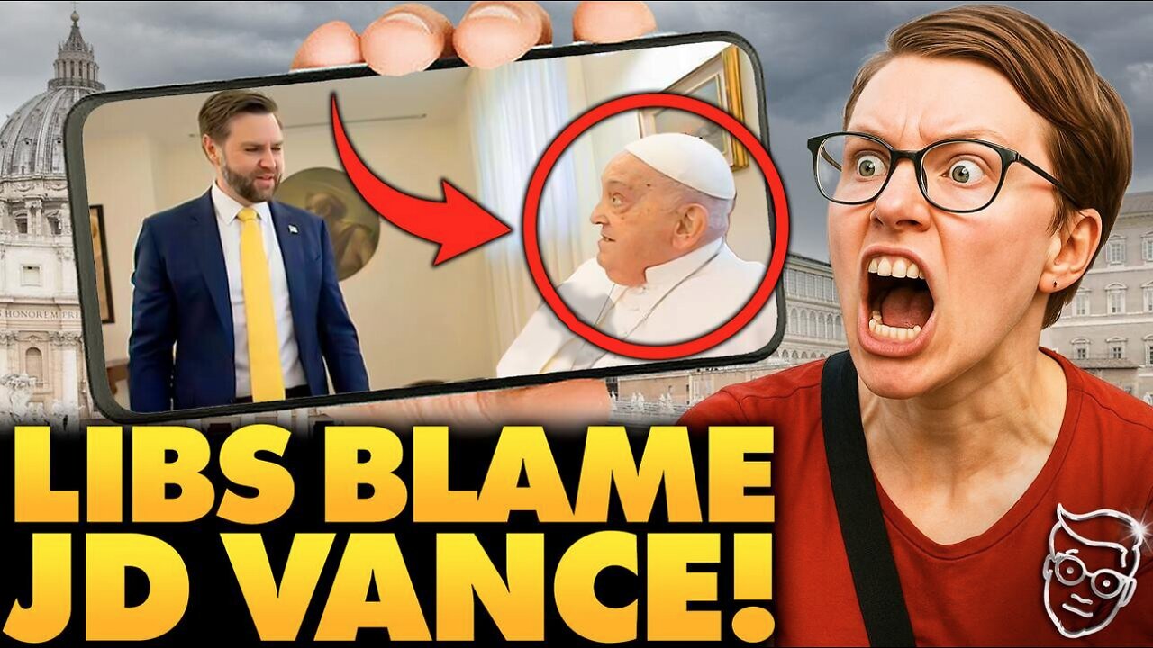'JD Vance Killed The Pope!' Trends Across Internet | New Unhinged Lib Conspiracy Theory Explained...