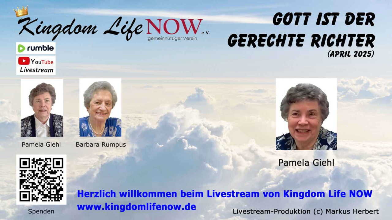Gott ist der gerechte Richter - Pam Giehl (April 2025)
