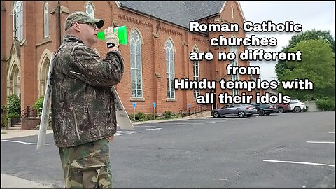 Preaching against Roman Catholic idolatry