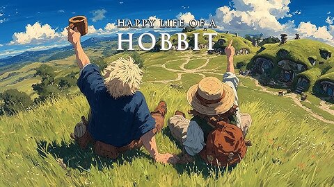 Peaceful Fantasy Music for Relaxation & Study | Happy Life of a Hobbit