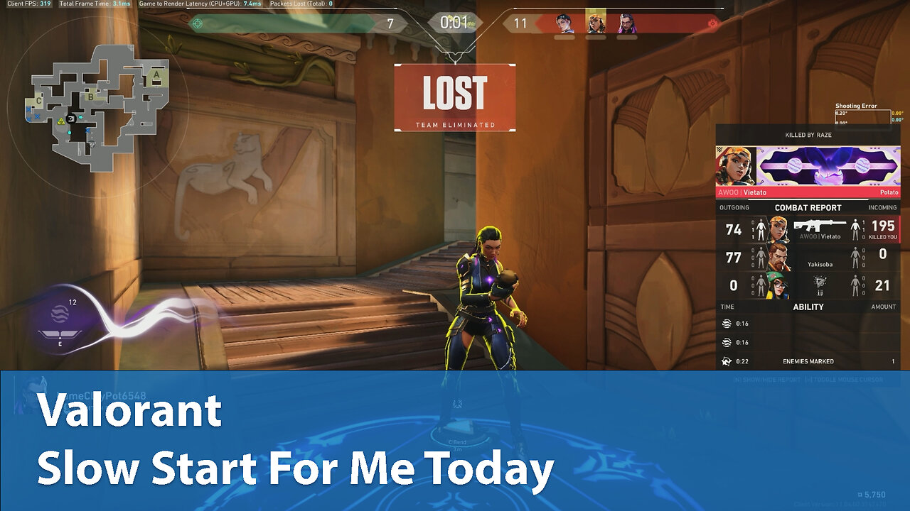 Slow Start For Me Today | Competitive 2W-2L | Valorant