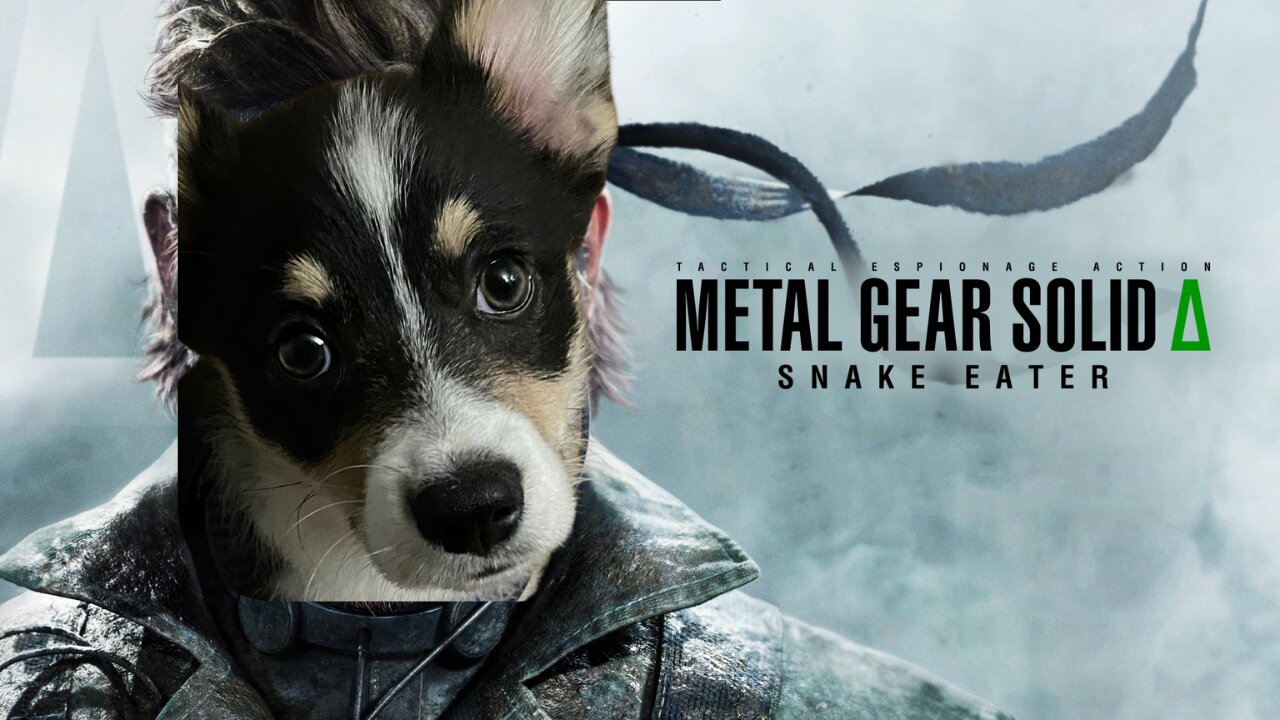 Relaxing with my Corgi in the Den | Metal Gear Solid Delta | You being here means so much!