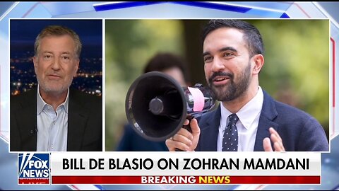 Bill de Blasio Calls Socialist Mamdani Sane, Practical