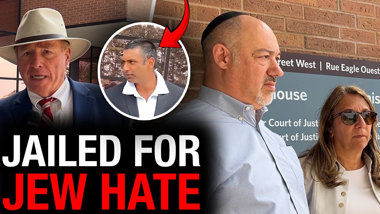 Jew-hater sentenced to 12 months in prison plus two years probation