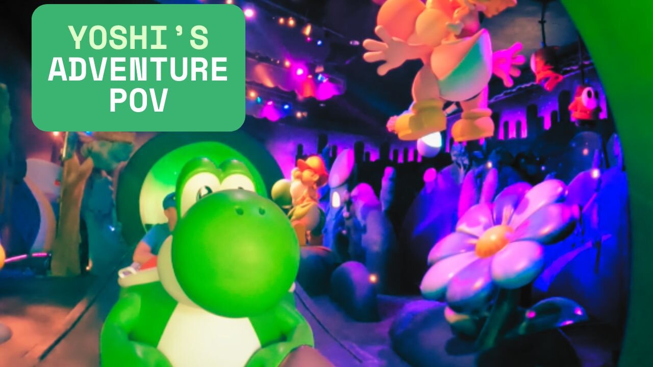 Yoshis Adventure POV ๐ | Orlando FL Epic Universe ๐ | No Commentary ๐ฎ