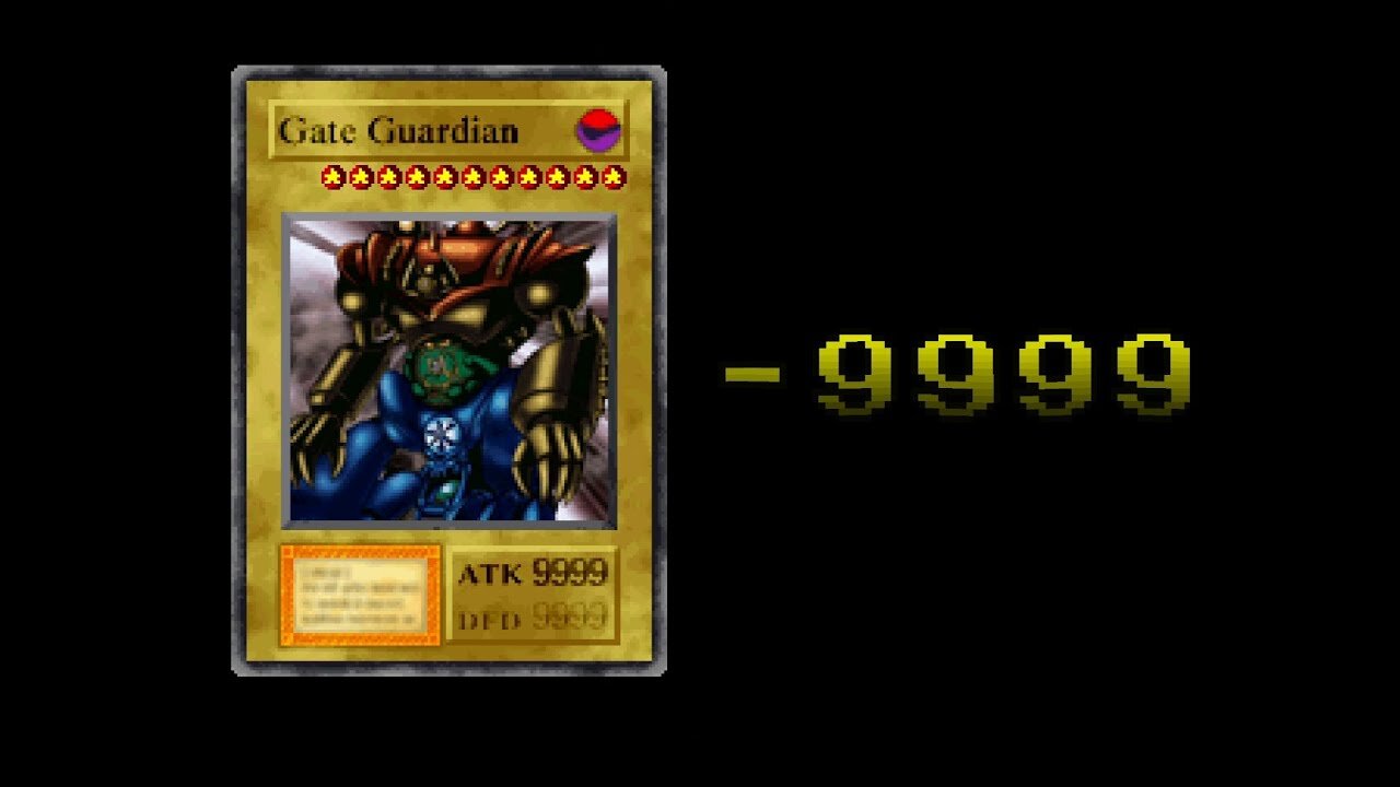 Yu Gi Oh! Forbidden Memories Ritual [ Gate Guardian ]