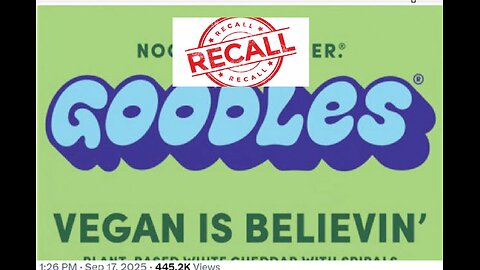 Mac and Cheese recalled, don’t worry its vegan