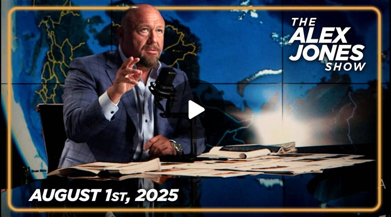 REPOST *** 8 1 25 Alex Jones Show Are We On The Verge Of An AI Apocalypse** OLD EPISOPE