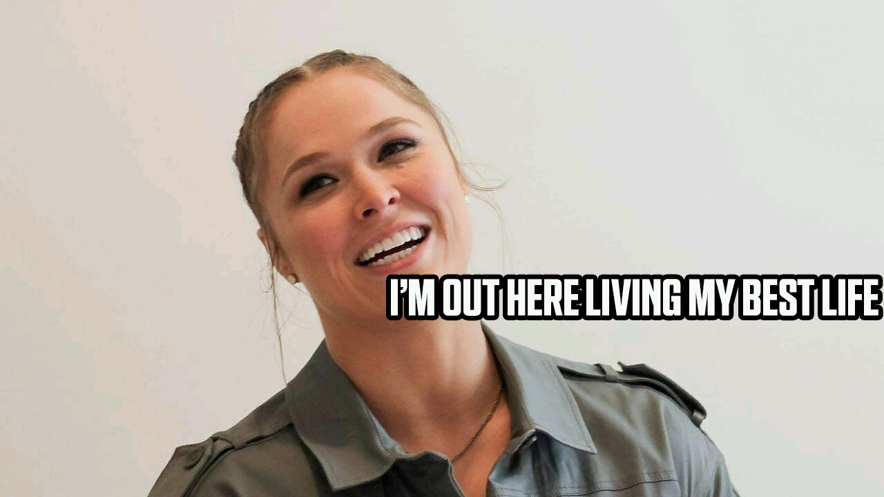Ronda Rousey Keeping It A Buck