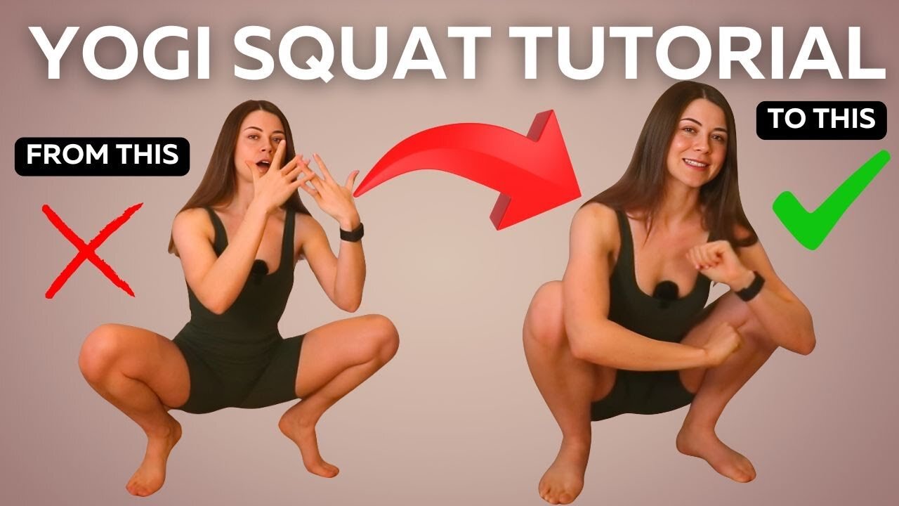 How to Get Your Heels Down In Yogi Squat - 5 Exercises You Need