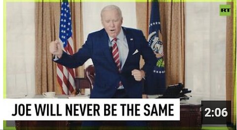 "Biden Receives Russian Software Update under 'Grandpa on a Leash' Project"