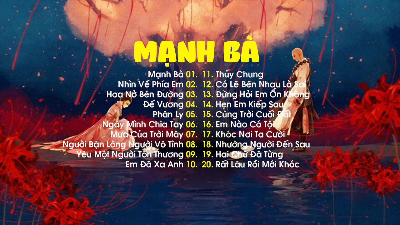 Nhạc Trẻ Ballad Chill Hot Nhất 2025 | Mạnh Bà - Nguyệt Hạ Tiên Nhân Đôi Tay Nối Dây Lương Duyên